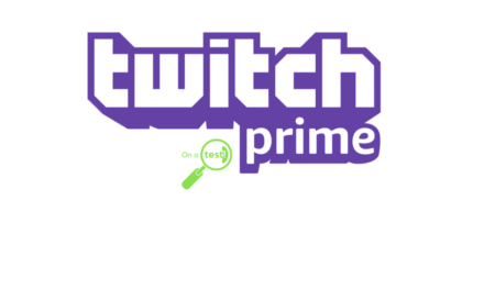On a test Twitch Prime
