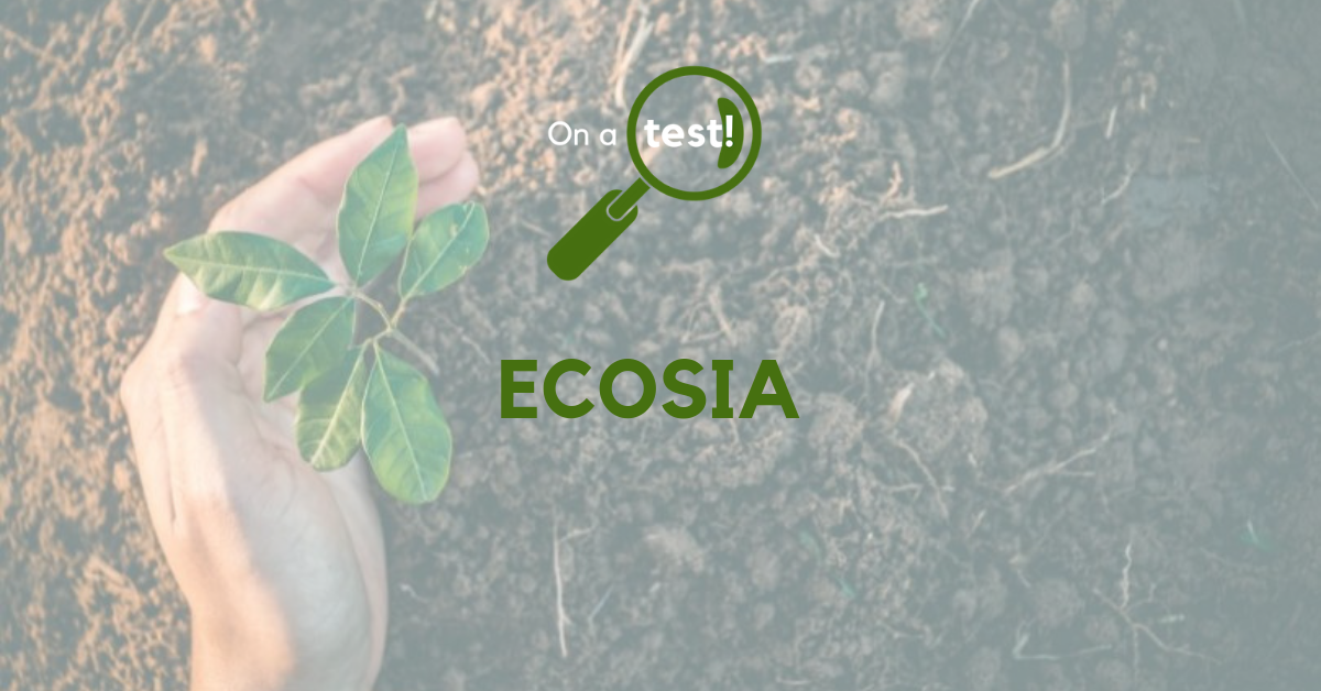 Test et avis sur le moteur de recherche Ecosia