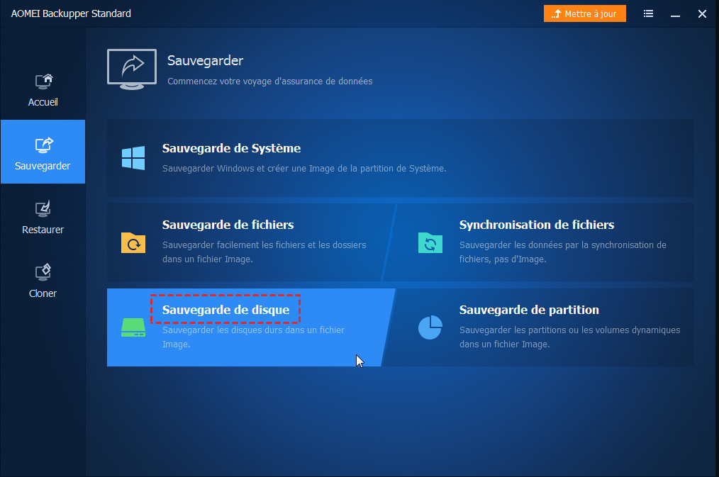Sauvegarde AOMEI Tuto Sauvegarde AOMEI