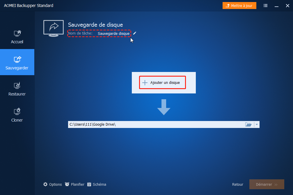 Tuto sauvegarde disque dur Aomei Tuto sauvegarde disque dur Aomei