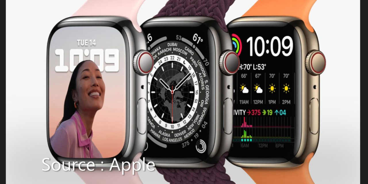Annonce de l’Apple Watch Series 7 : Une évolution, pas une révolution