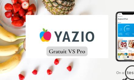 AVis application yazio : gratuit vs pro