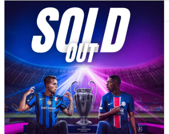 Prix Billet PSG Ligue des Champions , Découvrez Les Tarifs Exorbitants De La Finale Contre L’Inter Milan !